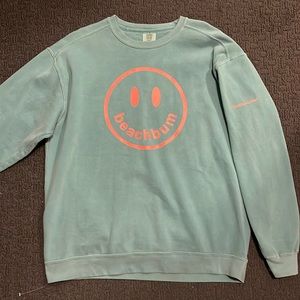 Beach bum smile sweatshirt